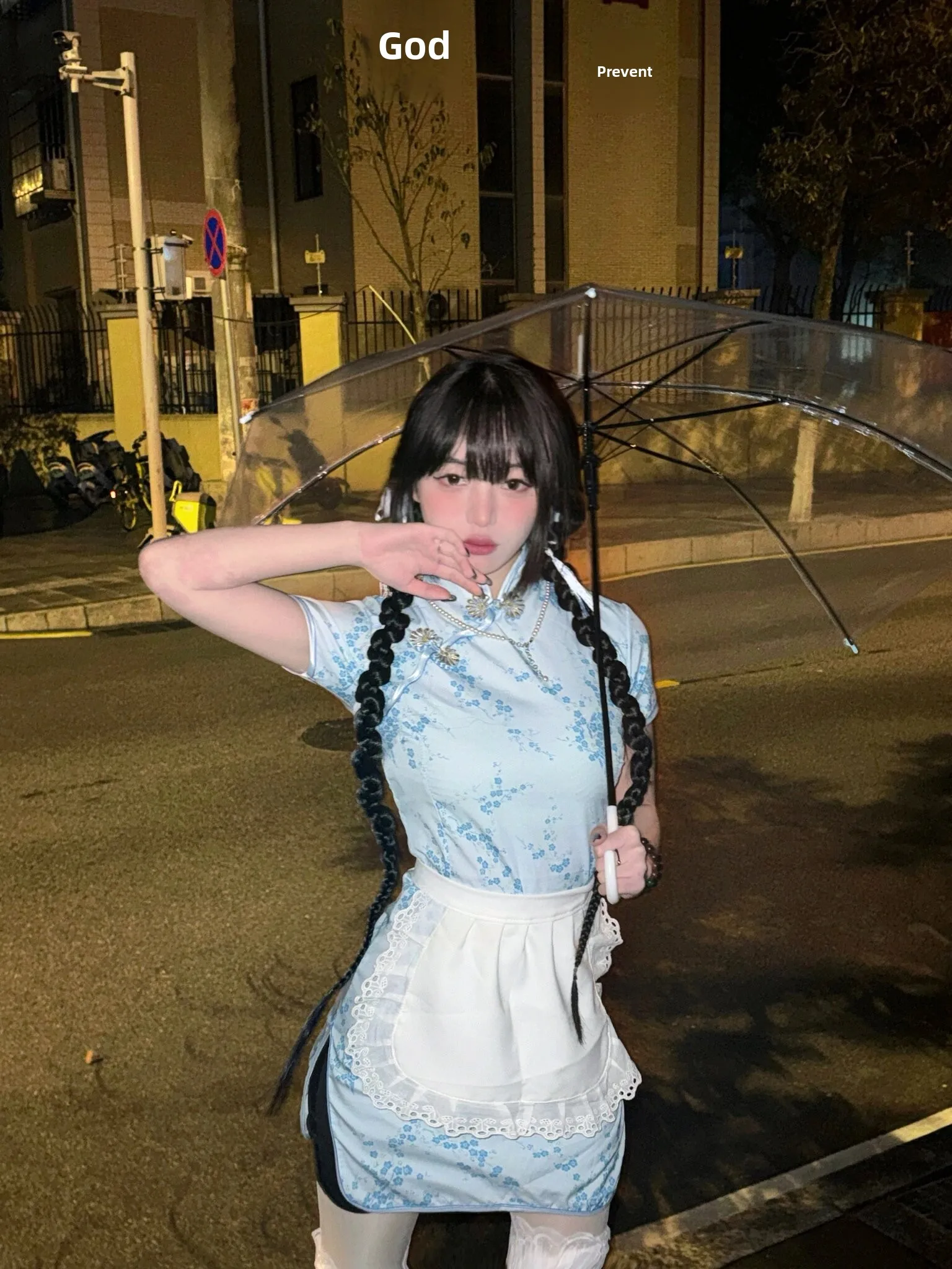 تنورة صينية جديدة من Sle Dr loween Cisas Cosplay orm School orm تنورة خادمة orm