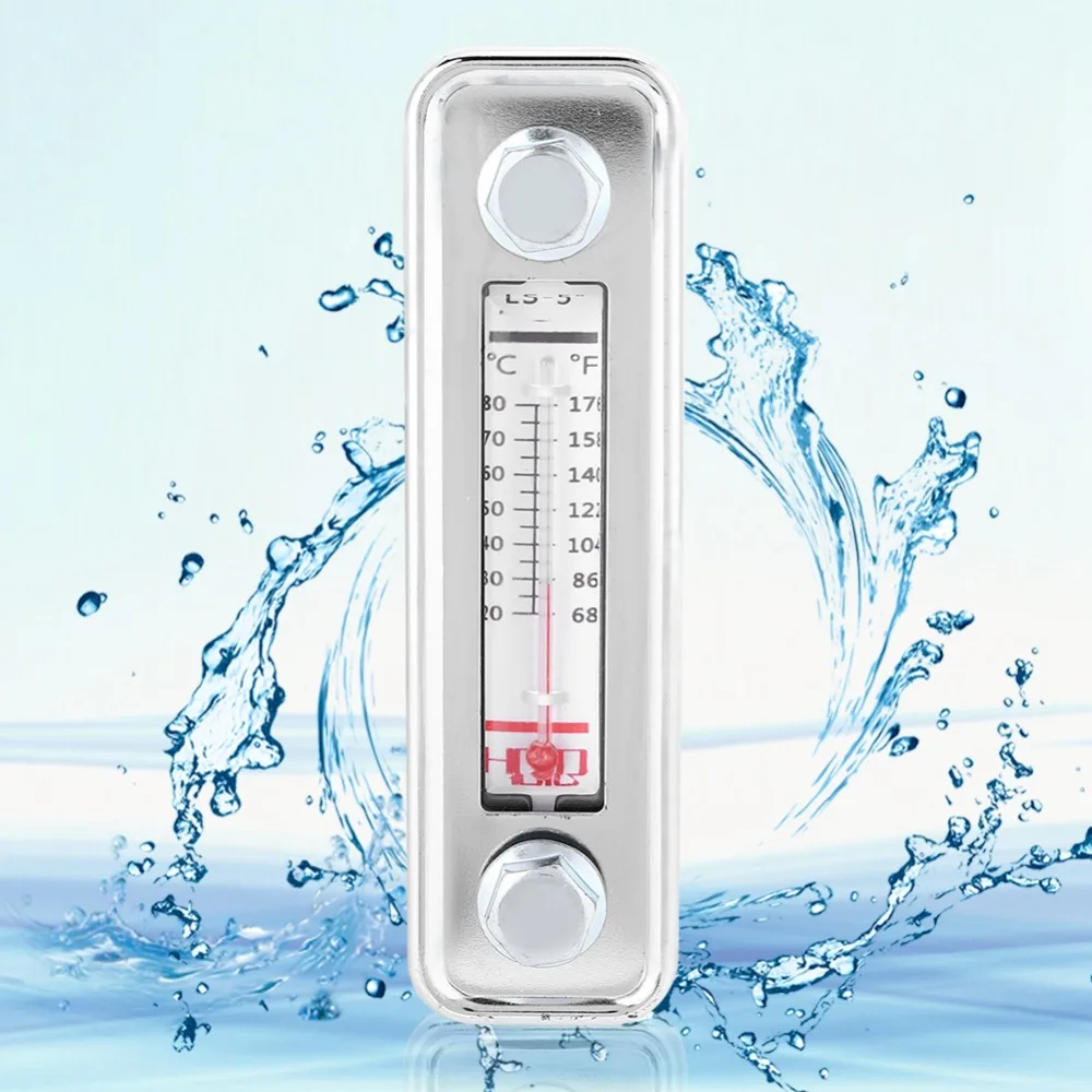 

LS-5 Oil Liquid Level Gauge Accurate Measurement Screw Mounted Transparent Display Gauge Good Sealing Hydraulic Oil Gauge