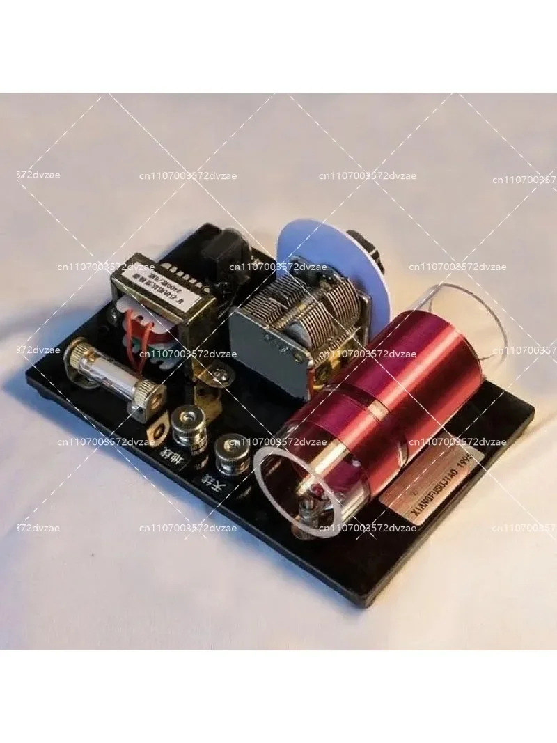 Dual Loop Air Variable Capacitor Diode Detector with Impedance Converter Electronic Component for Circuitry - view 3