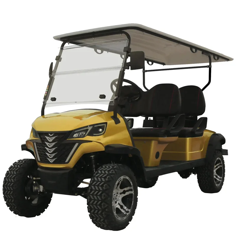 Best Quality And Best Selling Four Wheel Electric Scooter 4 Wheel Drive 2 4 6 Seat 72v Electric Golf Cart