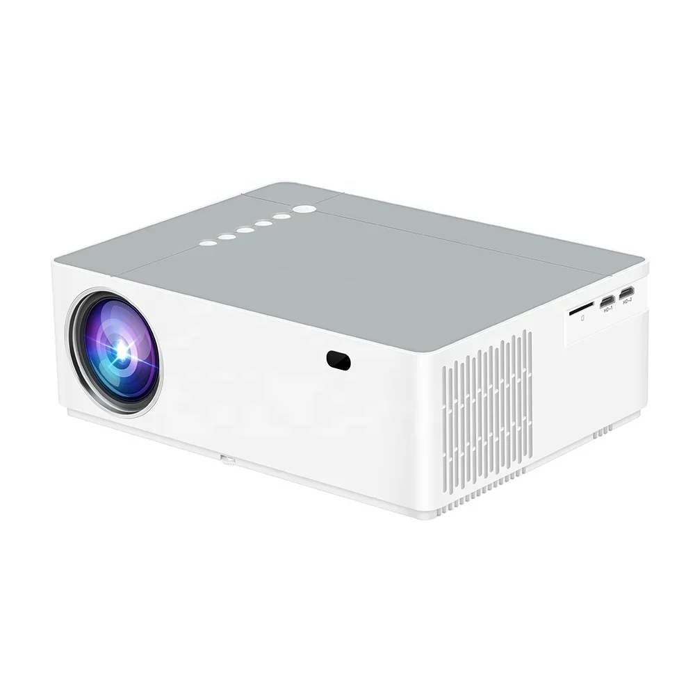 Salange M20 Proyector Home Theater Video Mobile Projector Full HD 1080P 6800lumens 3D Movie Beamer Full HD USB data Projectors