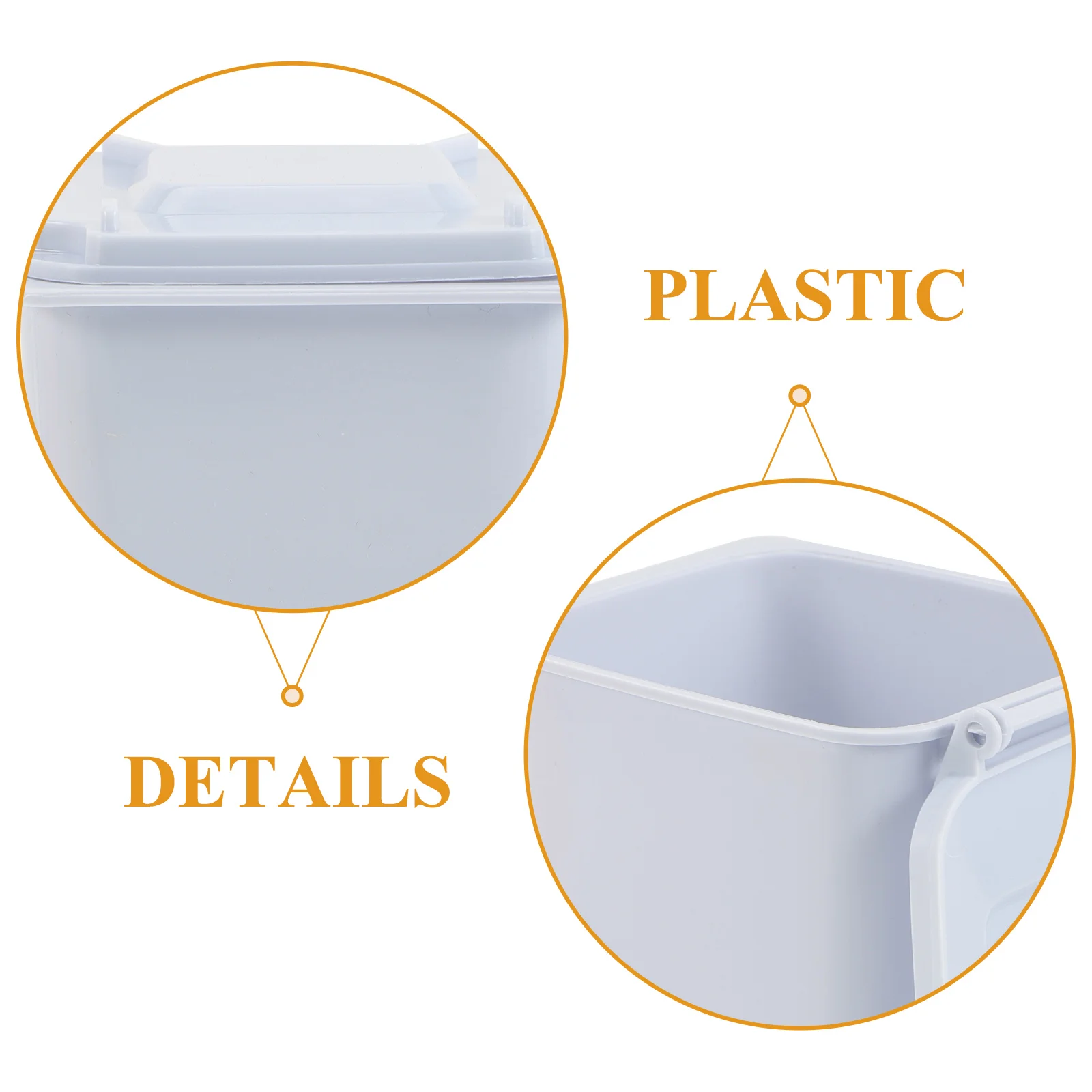 

4Pcs Mini Desk Lovely Waste Bin Foldable Garbage Mini Trash Can For Desk Holder Kitchen Container Small Office Garbage Holder