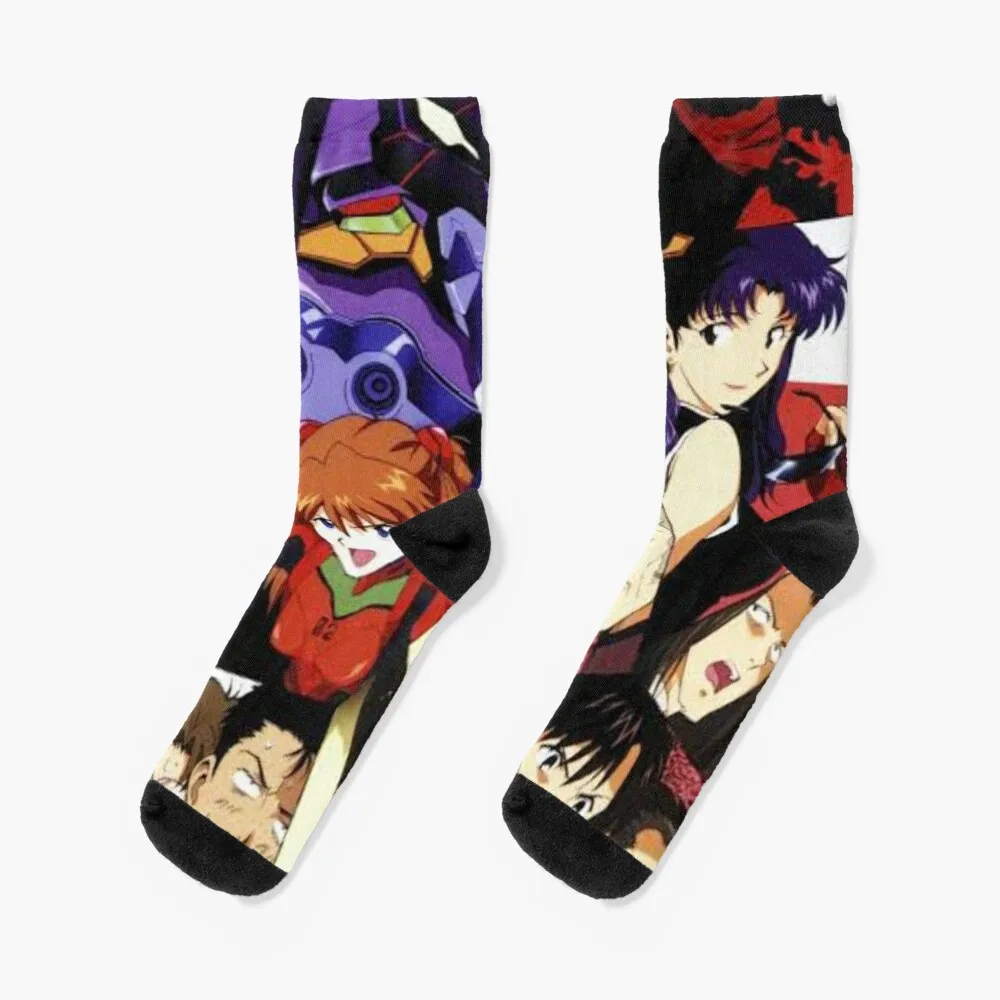 

wATERCOLOR Socks cute anime Socks Male Women's