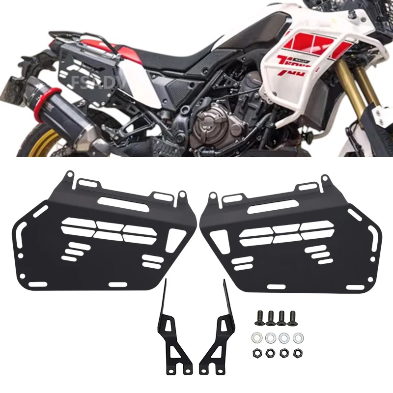 

Багажник для мотоцикла Tenere700, боковые сумки для YAMAHA T700 T7, задний багажник, крепление для боковых кофров TENERE 700.