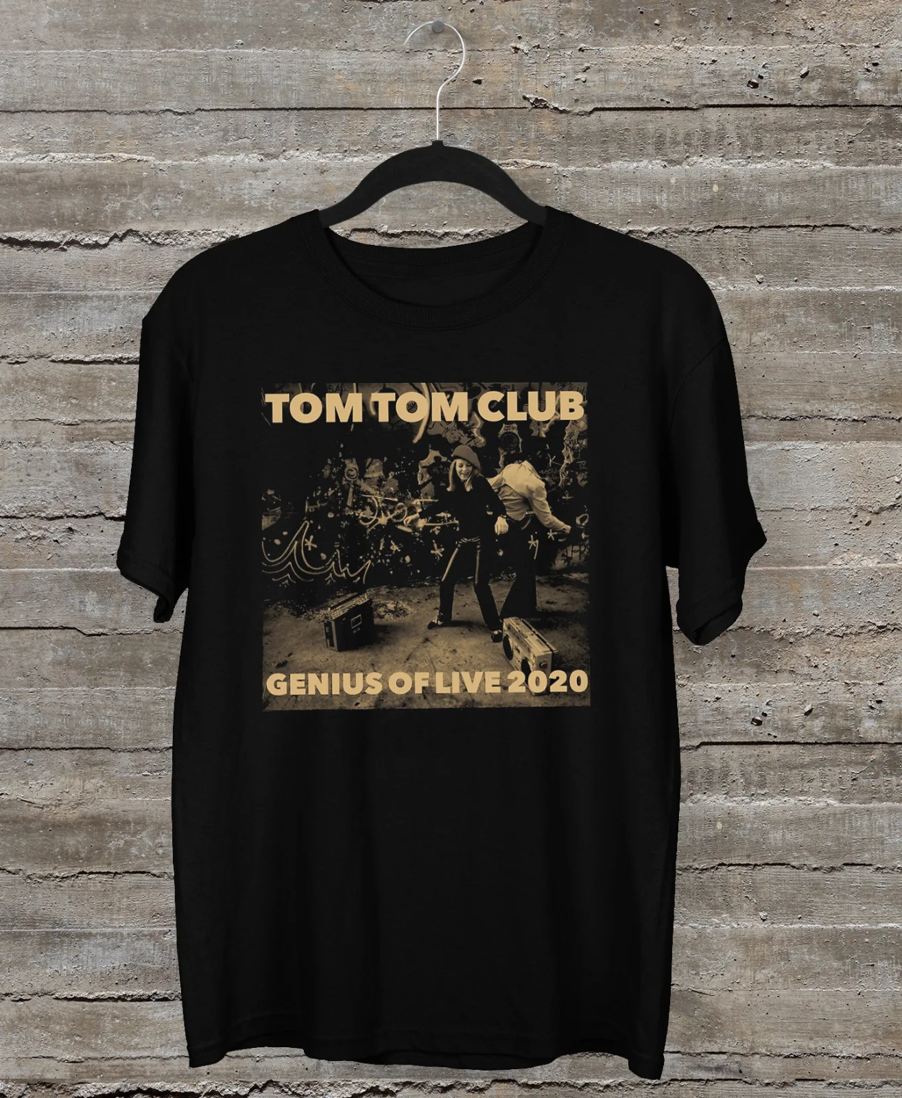 

Tom Tom Club band live T-shirt black Unisex All Sizes S to 5Xl 1F257