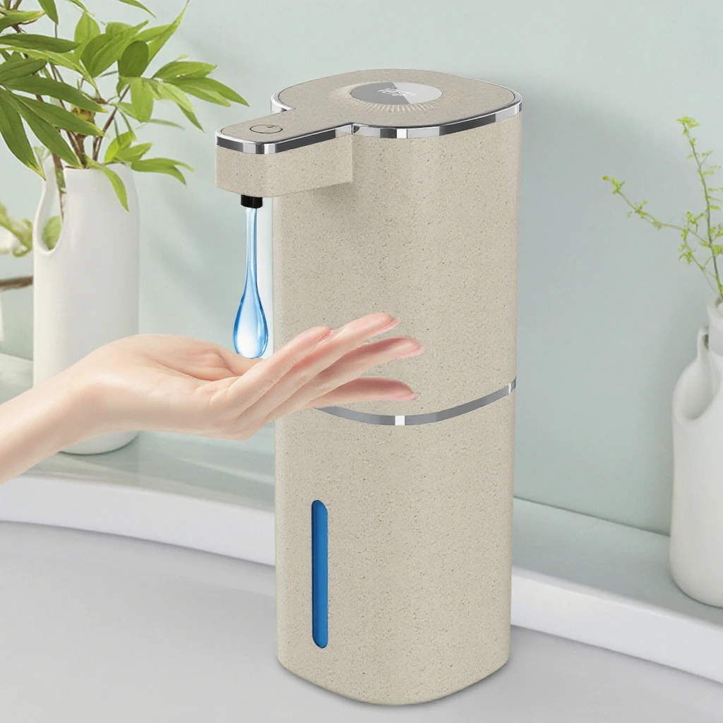 

Автоматический дозатор пены для мыла с бесконтактной зарядкой через USB, 420 мл, настенный, для использования на улице и дома.