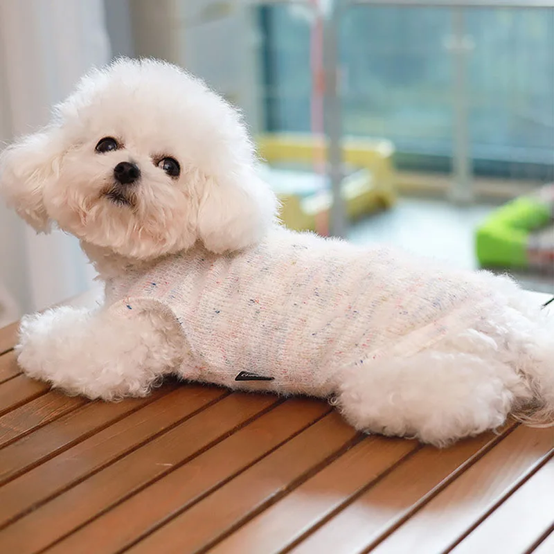 Afbeelding 4: Hond Kleding Herfst Winter Kleding Trui Voor Kleine Honden Chihuahua Teckel Puppy Gebreide Jumper Kleding XS-XXL