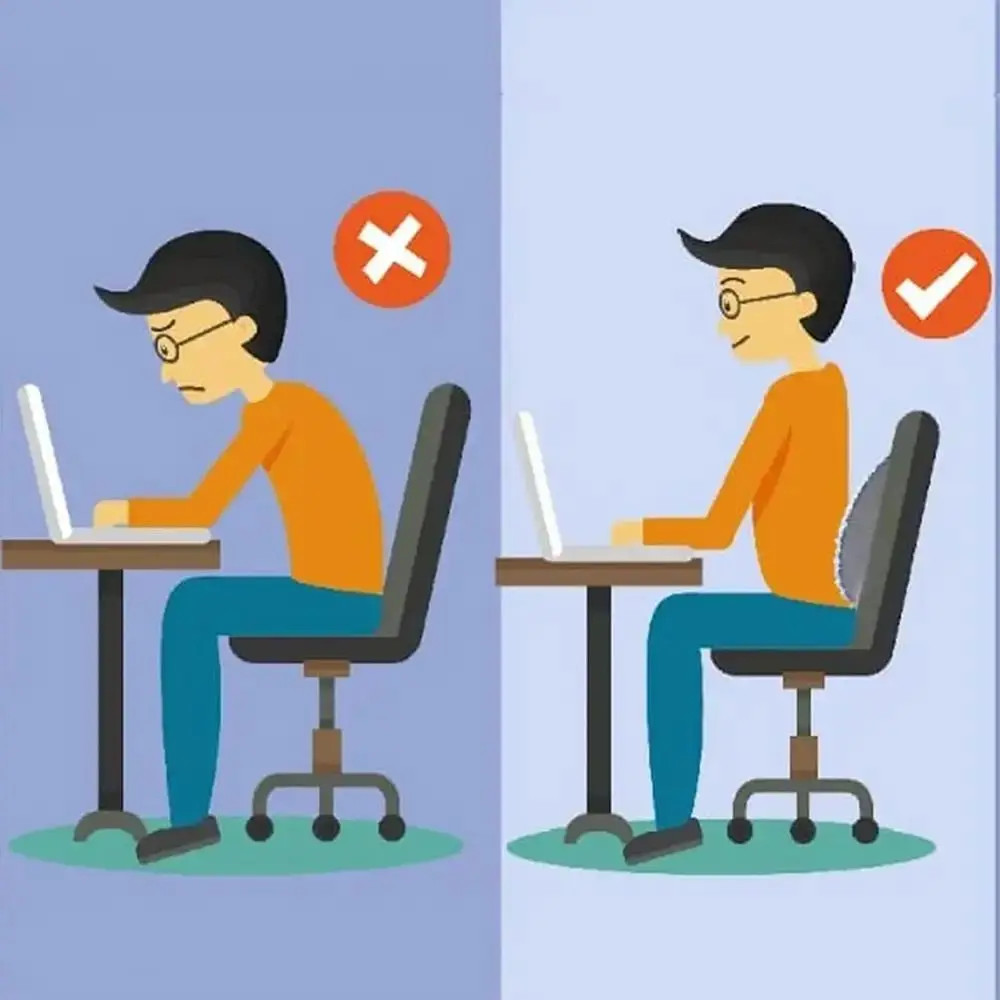 

Новый массажер для поясницы и спины из ТПЭ, растягивающийся корректор для поддержки позвоночника из ЭВА, массажная подушка для талии, шейная подушка с эффектом памяти, унисекс