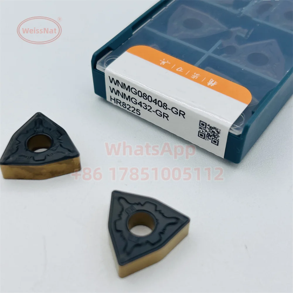 WNMG080404-GM WNMG080404-GF WNMG080408-BR WNMG080408-BF WNMG080408-GR HR7125 HR8125 HR7225 HR8225 Carbide Insert sisipan WNMG