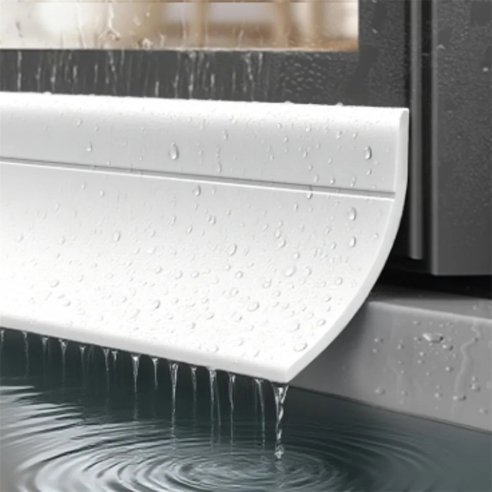 Car Window Protection Rain Deflector Customizable Rubber Window Guard Water Protection Cut-to-fit Flexible Rubber