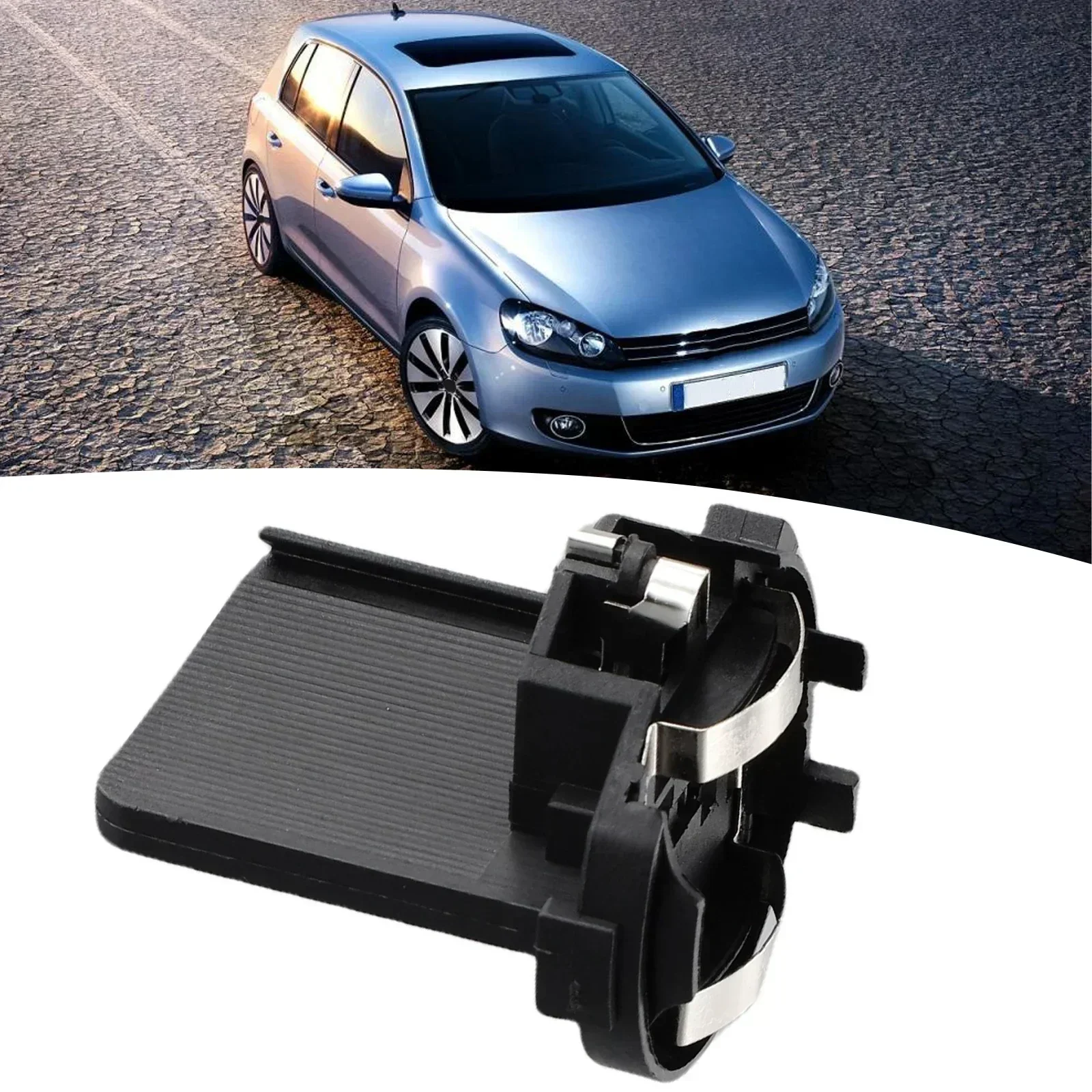 

2pcs Car H7 Halogen Lamps Bracket Low Beam Headlight Bulb Adapter Holder For Golf 6 MK6 7 MK7 Touran Sharan 5K0941109