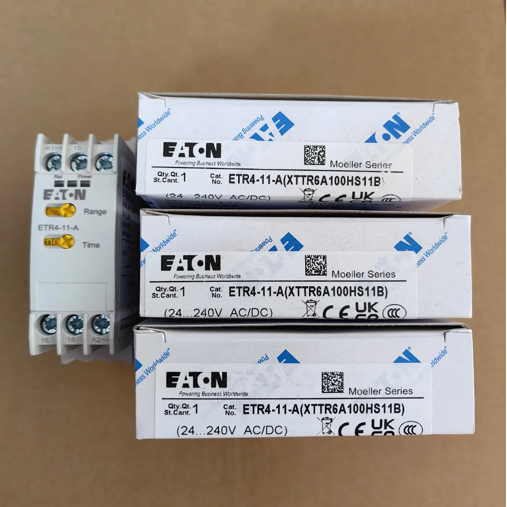 Eaton ETR4-11-A High Performance Time Relay New Original Genuine Product from Eaton Mueller