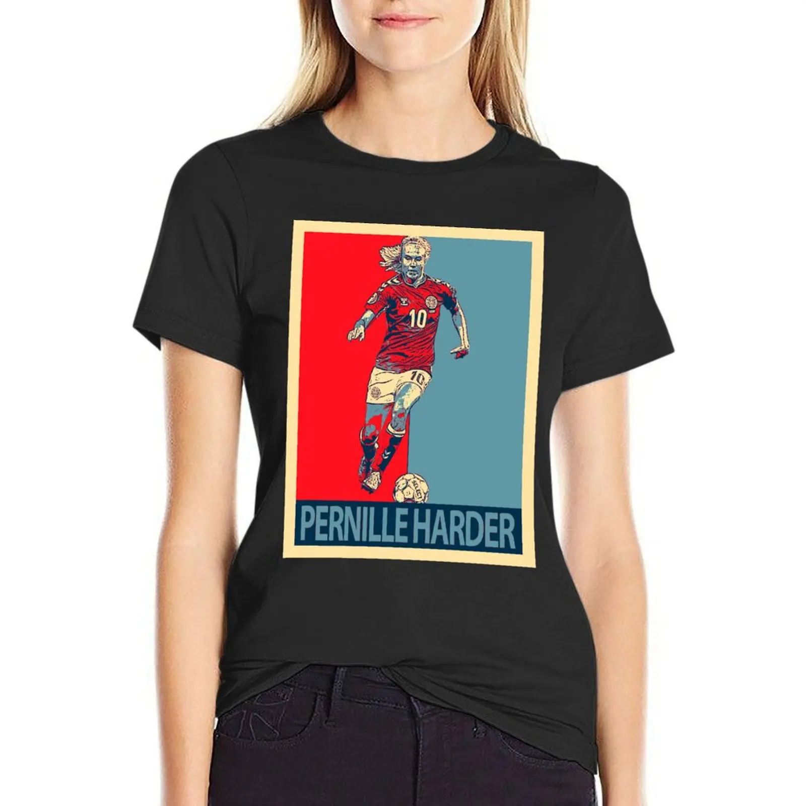 

Pernille Harder T-Shirt funnys customs design your own plain customs Woman clothes