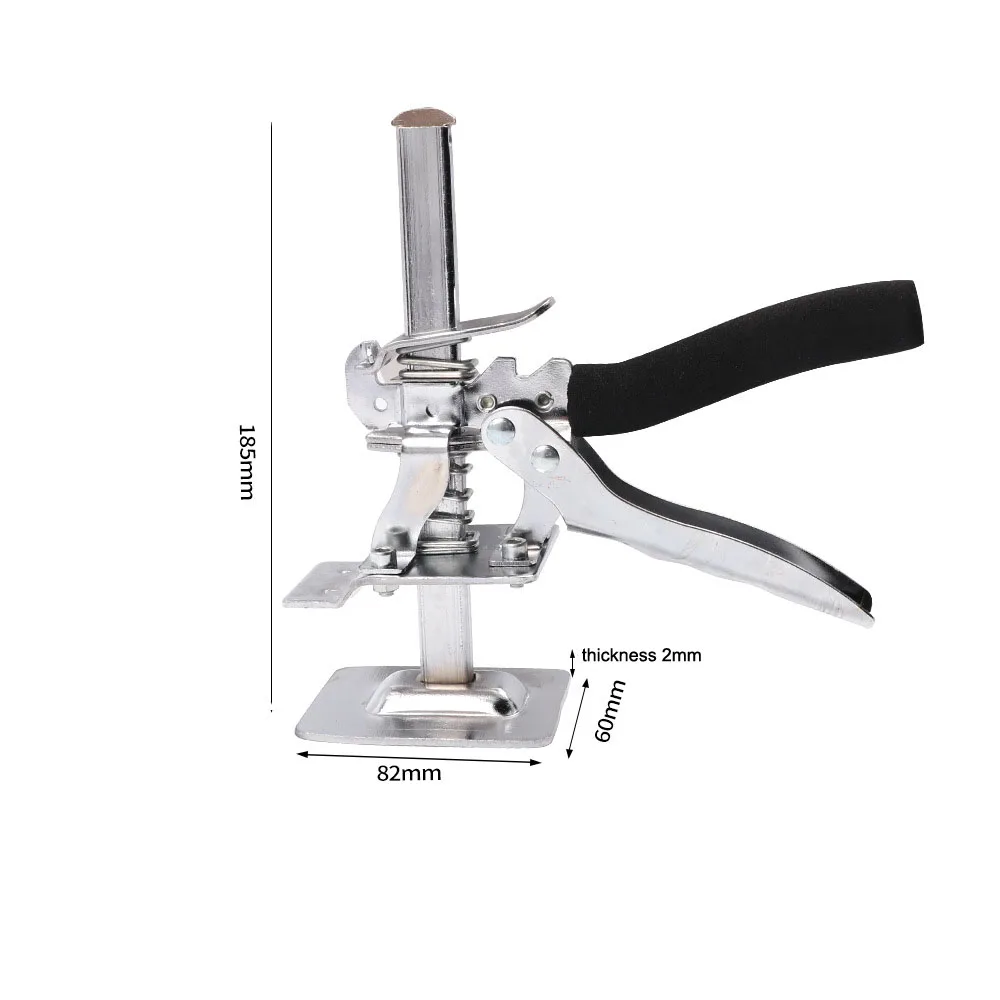 

Power Saving Arm Plate Jack Manual Cabinet Lift Furniture Height Locator Tool with Storage Bag