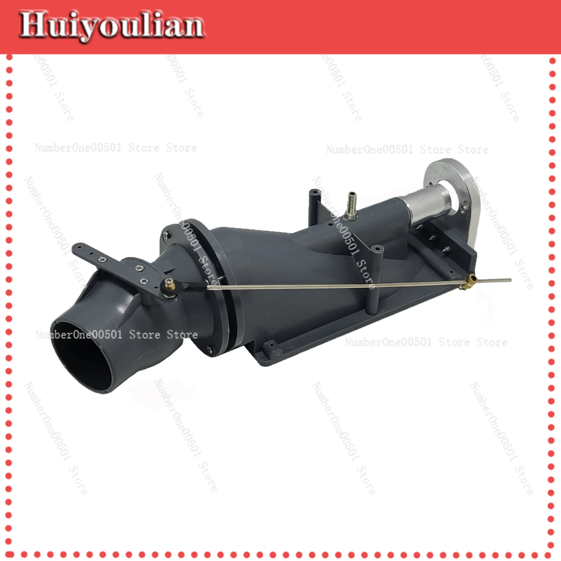 40mm Large Diameter Water Jet Propulsion System 775 Motor for RC Boat -LBW001