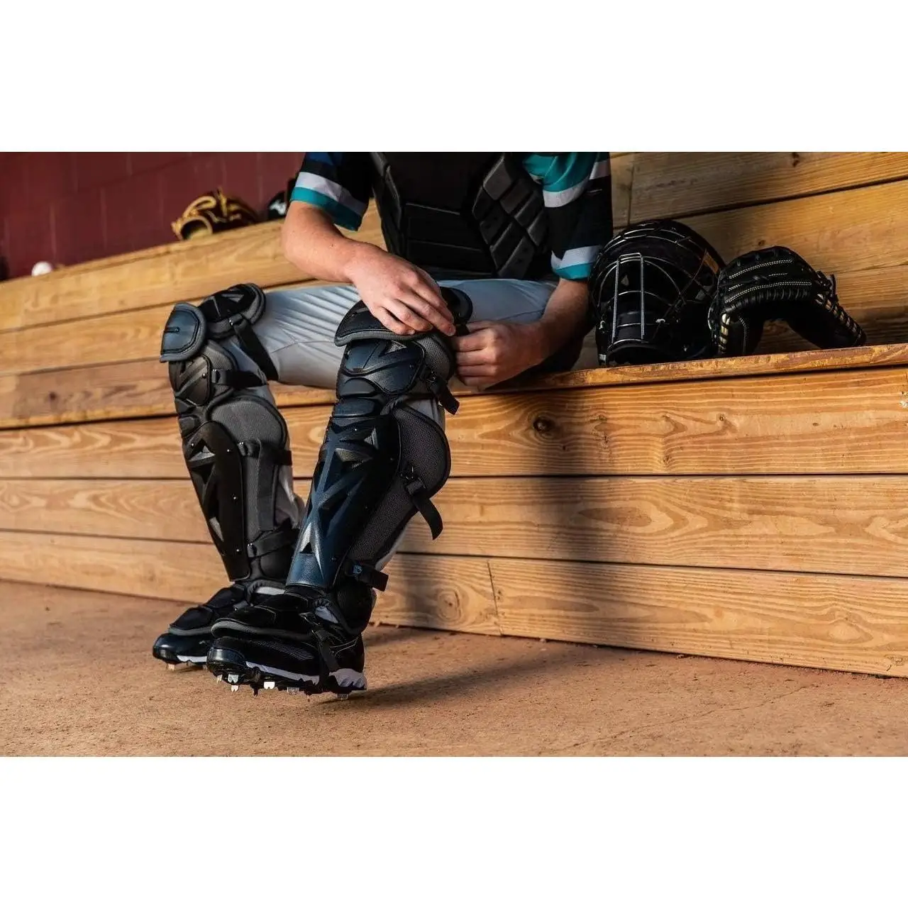 성인용 사무라이 야구 정강이 보호대, 내구성, 편안함, 보호 및 경량을 완벽하게 결합한 혁신적인 구조