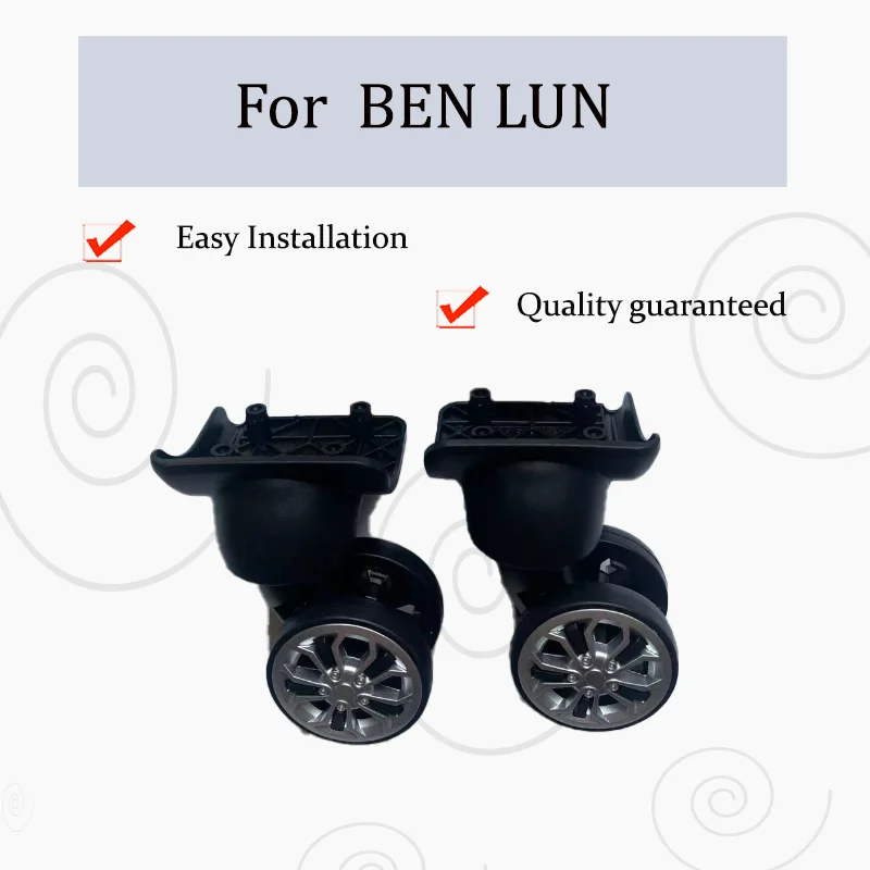 For Ben Lun F-53 Metal Bearing Luggage Wheel Ultra Silent Universal Wheel High load bearing wear-resistant Trolley Replacement