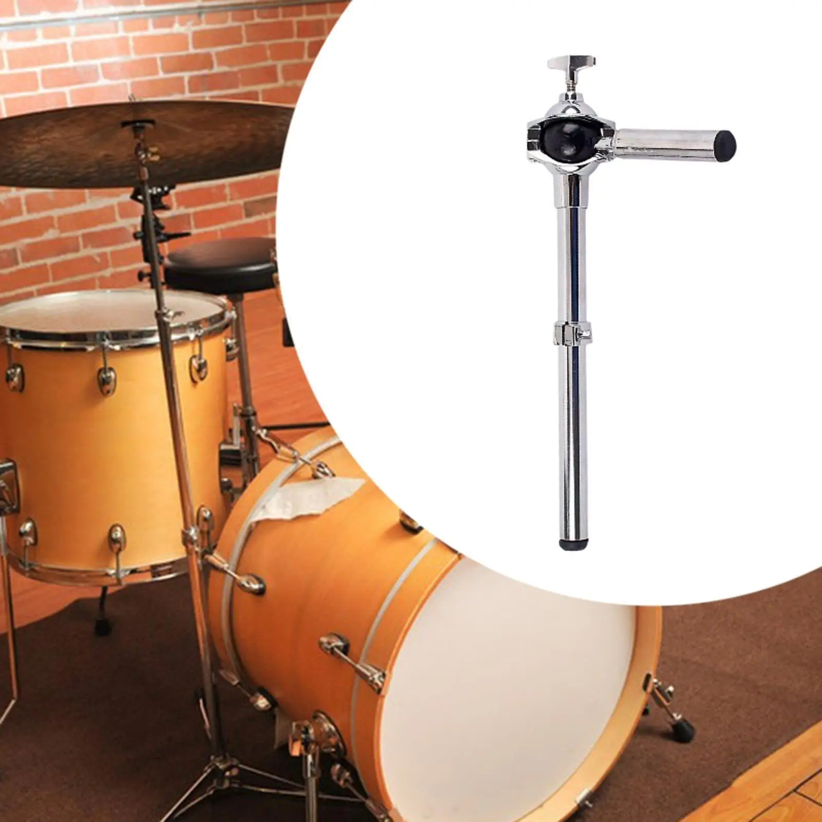 

Tom Drum Holder Bracket, Percussion Stand Mount Tom Holder Musical Instrument Replacement Accessory