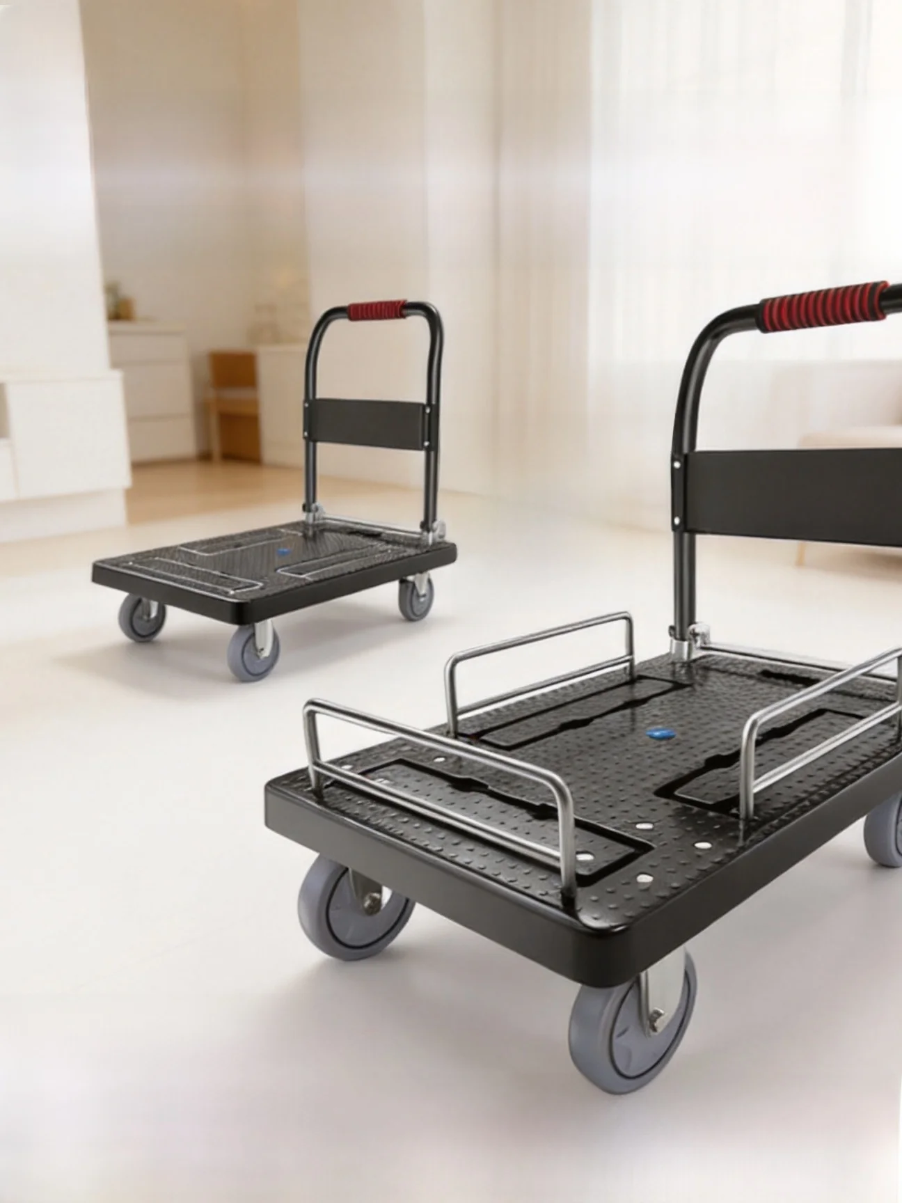 portable-folding-shopping-cart-office-home-use-hand-pulled-truck-flatbed-utility-vehicle-for-groceries-shopping-and-travel