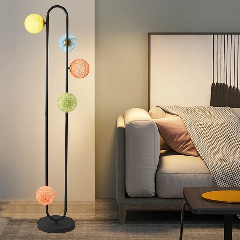 8M Contemporary Floor Lamp Luxury Creativity Living Room Bedroom Children's room Study Villa Hotel Decoration Standing Light