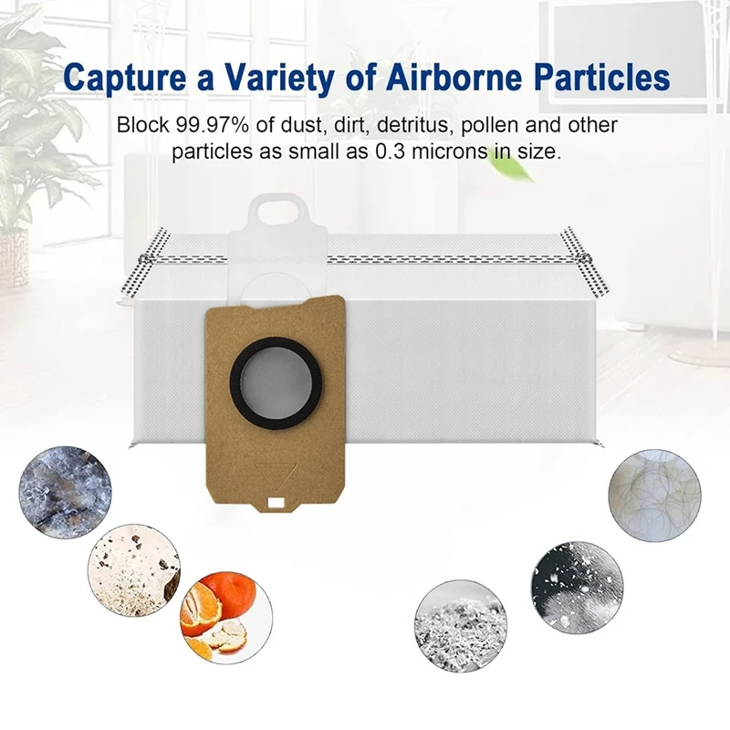 Sacchetti per la polvere da 12 pezzi per Narwal 001 accessori per aspirapolvere sacchetti per la polvere della spazzatura pezzi di ricambio di ricambio