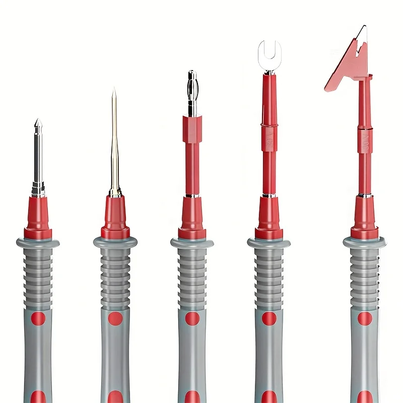 Series Universal Multimeter Probe Test Leads Kit with Replacement Needle Tester Tip IC SMD Test Hook Alligator Clip