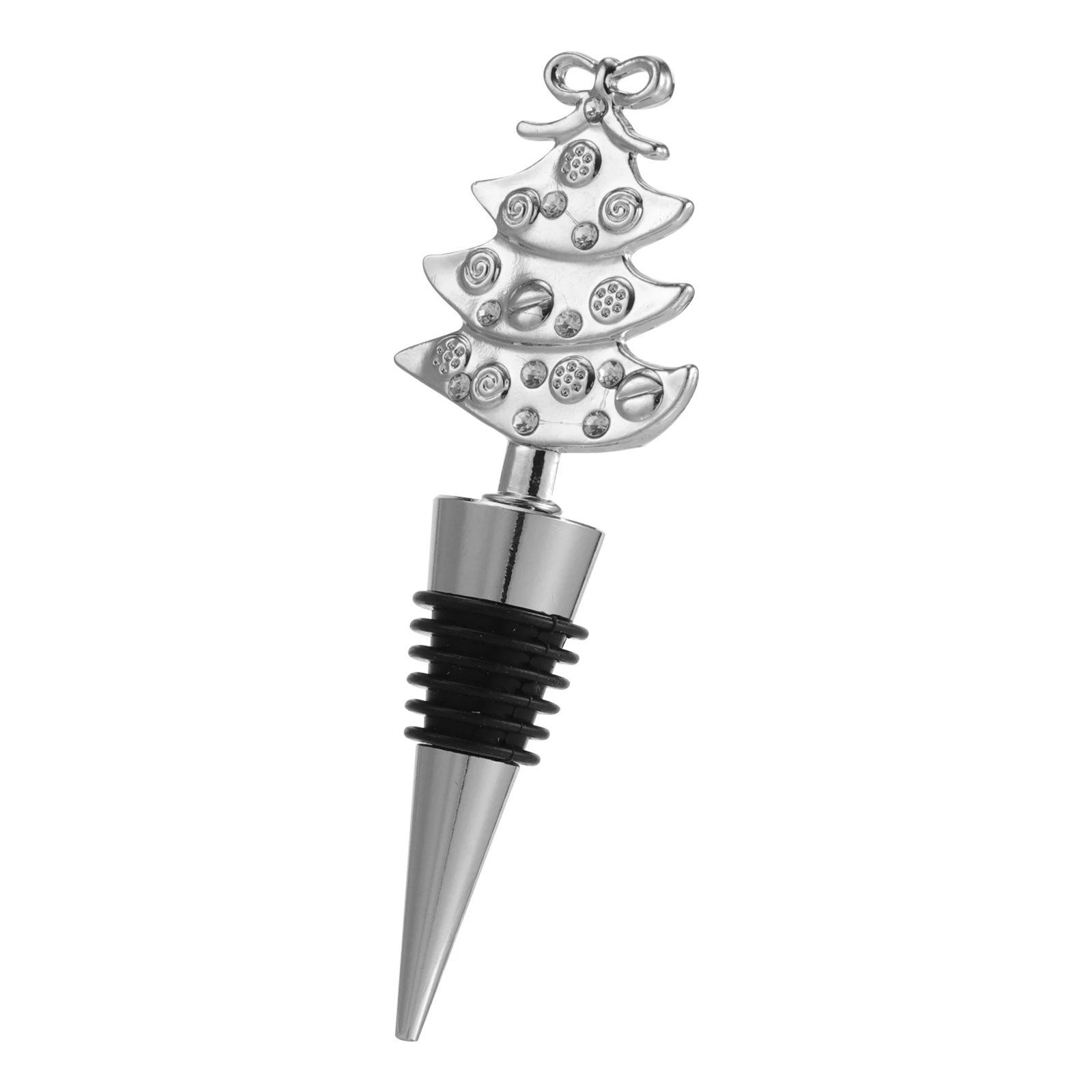 

Holiday Wine Stopper Bottle Sealer Display Cap Christmas Plug Xmas Stoppers Caps for Glass Bottles Reusable