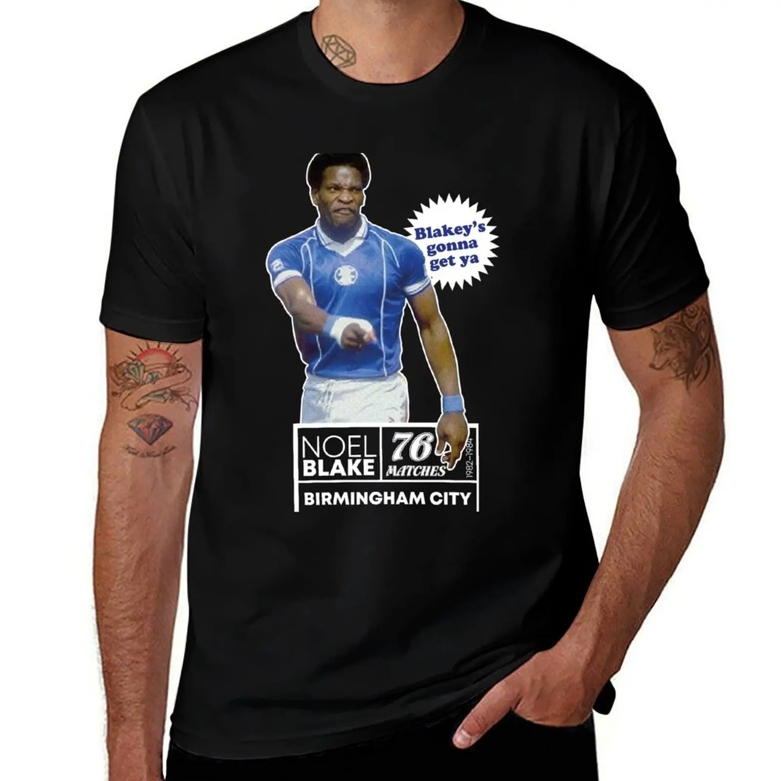 

Birmingham City - Noel Blake T-Shirt cotton man t-shirts tshirts personalised tees Short sleeve tee men