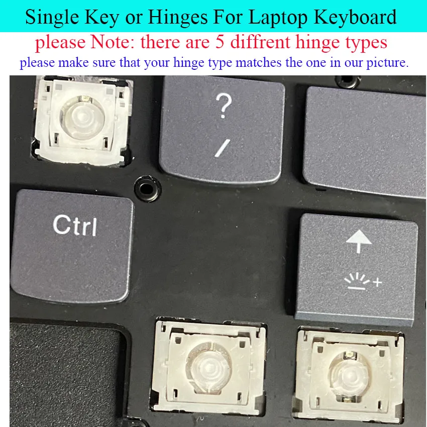 Single Key hinge Scissor Clip For Lenovo Legion S7-15ACH6 S7-15ARH5 S7-15IMH5 R9000X Y9000X Laptop Keyboard Keycap