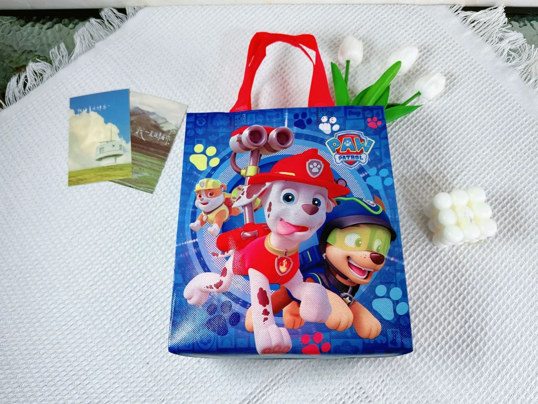 12 Stuks Paw Patrol Chase Skye Gift Buit Zakken Marshall Everest Verjaardagsfeestje Festival Decor Kinderen Geven De Voorkeur Aan Feestartikelen