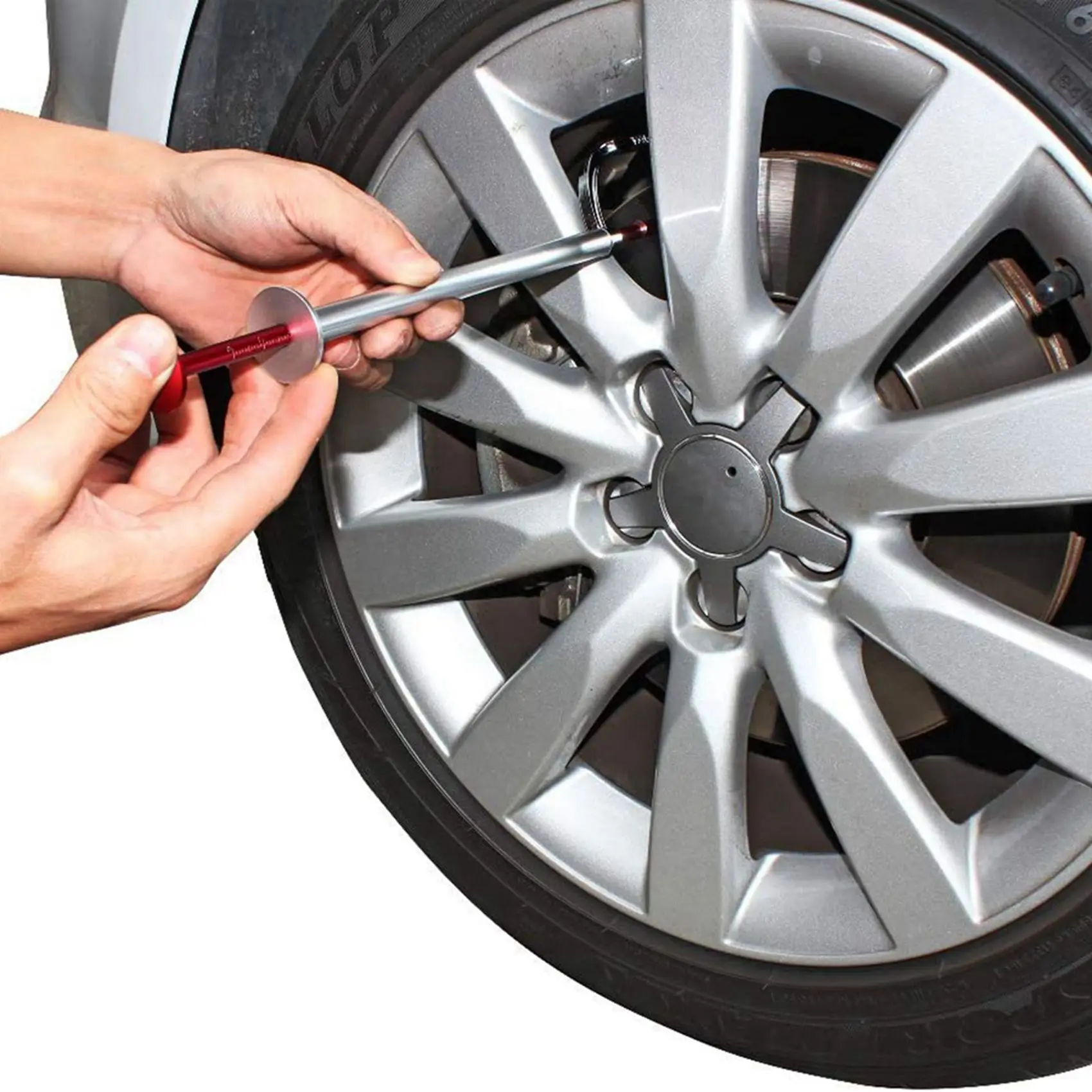 

AB46-4X Brake Disc Measuring Tool 0-45Mm Thickness Measuring Ruler Calipers For Motorcycles Brake Disc Wear Test Detection