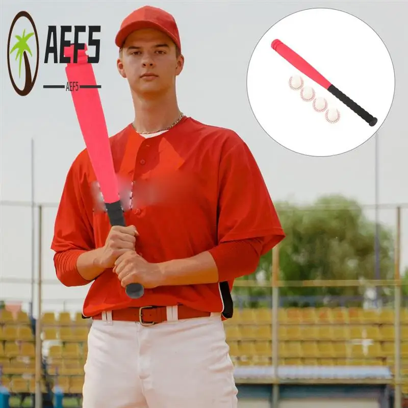 

AEF5-детская бейсбольная бита и набор мячей, пластиковая бейсбольная игра, спортивный набор для игры в бейсбол, спортивный набор для уличного двора