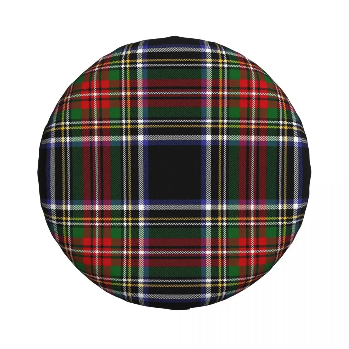 Classic Scottish Tartan Plaid Pattern Spare Tire Cover for Jeep SUV RV Car Wheel Protectors Accessories 14