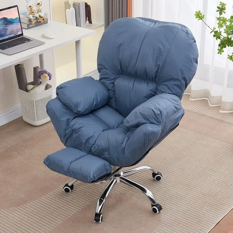 Lazy Computer Sofa Chair Home Comfortable Sedentary Reclining Desk Chair Anchor Live Chair Bedroom Lazy Chair Sillas De Oficina