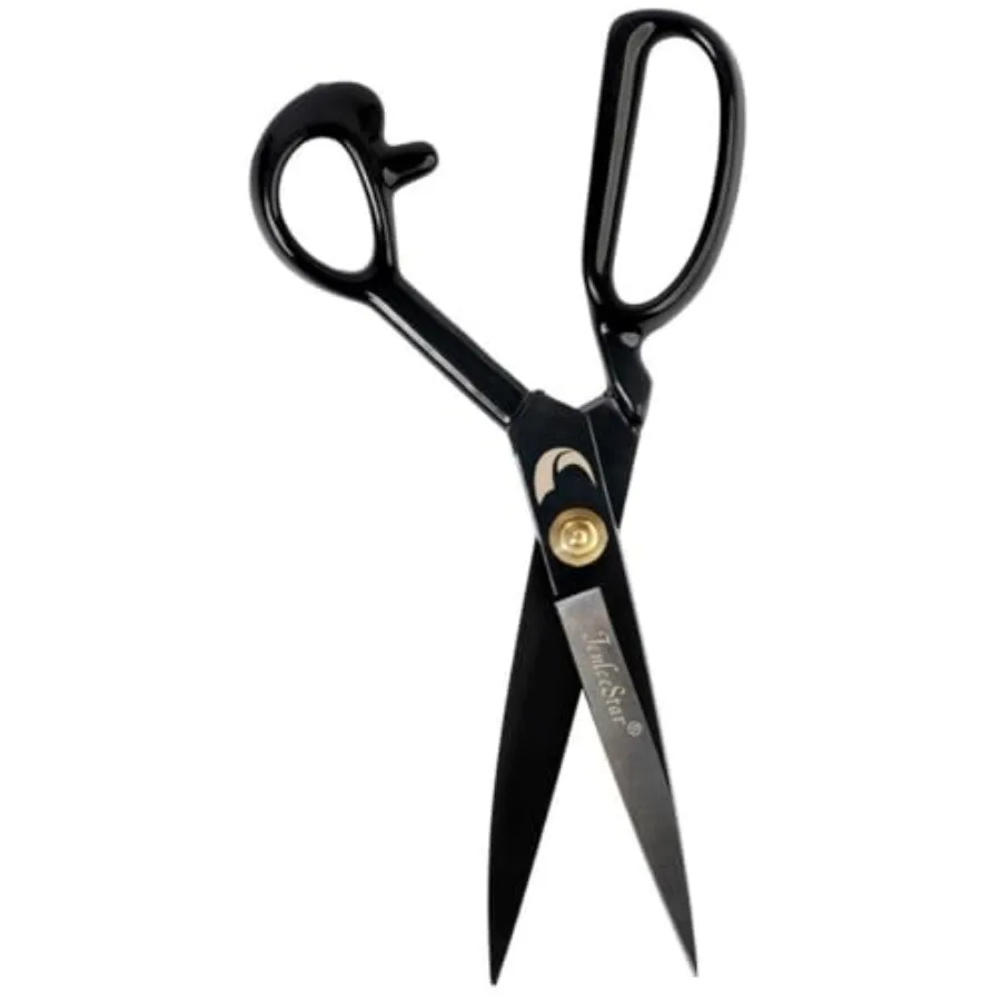 Fabric Scissors 10 Sewing Dressmaking Scissors Professional Razor Sharp for Tailoring Leather Raw Materials - Japan High Carbon
