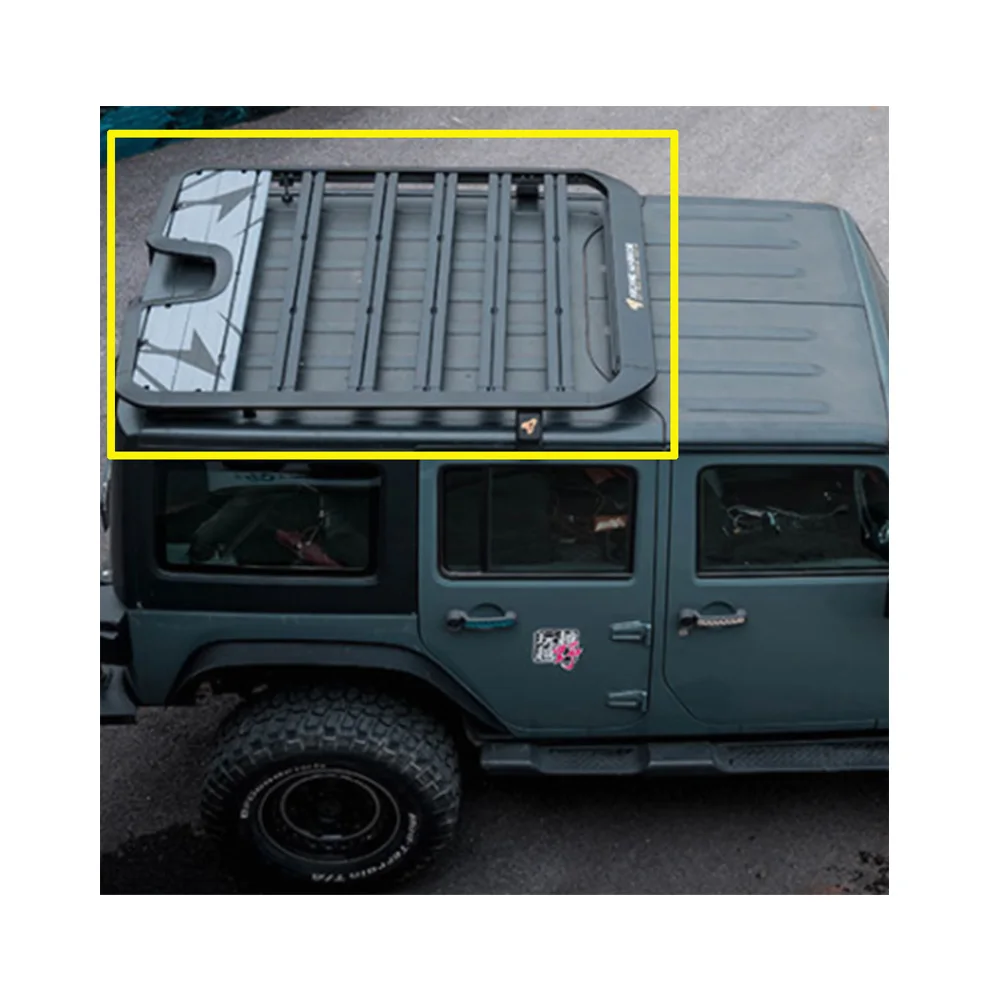 Lantsun JL1269 Aluminum Alloy Roof Rack Luggage Rack For Jeep For Wrangler JL 2018+