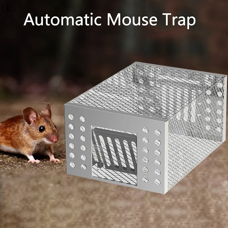 Perofrequente Mausefalle, hocheffiziente Mausefalle, automatische kontinuierliche Zyklus-Mausefalle, Hausgarten, Rattenfang-Artefakt, sicher und harmlos