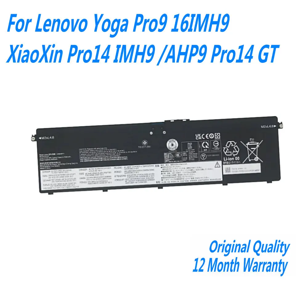 15.6V 84WH L23N4PF1 L23D4PF1 L23X4PF1For Lenovo Yoga Pro9 16IMH9 , XiaoXin Pro14 IMH9 /AHP9 Pro14 GT Laptop Battery