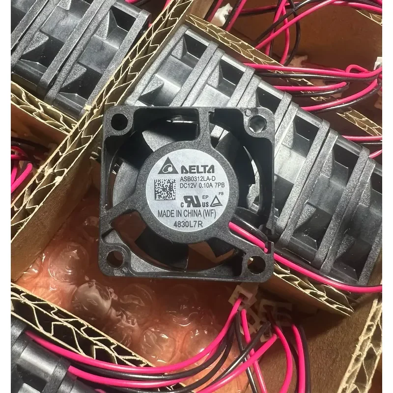 for DELTA ASB0312LA-C Original Cooling Fan 3 Wire Player Case Replacement Part High Quality Silent Blower