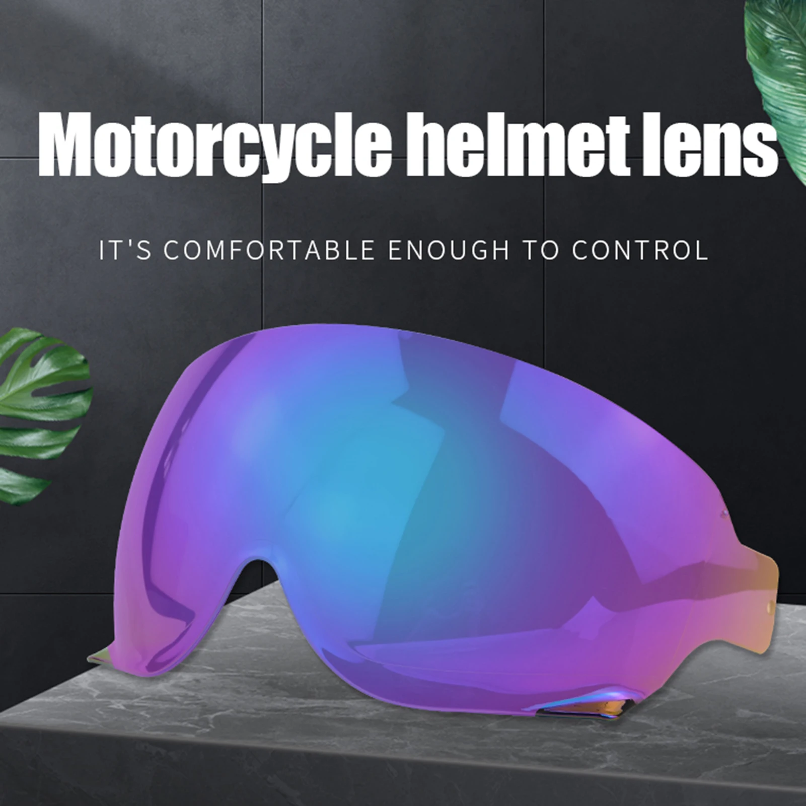 Motorcycle Helmet Visor Replacement for SHOEI JO EX-ZERO CJ3 Helmet Motorcycle Wind S-hield Helmet Lens Motorcycle Helmet Lens
