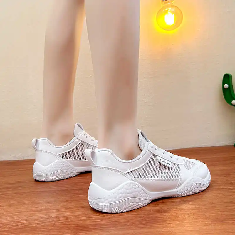 Round Toe Non Slip Chunky Plat – Platform Sneakers Chunky recenzja i cena