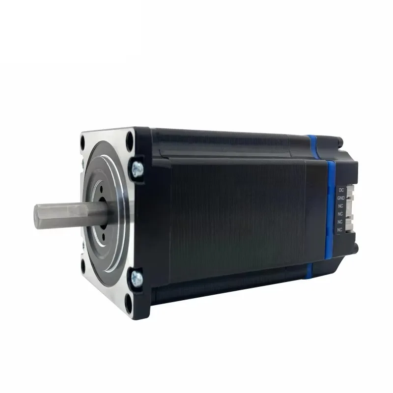 Nema23 24V 2 Phase 2500RPM 2.8N.m Closed Loop Brushless Electric Integrated Encoder Dc Stepper Servo Motor with Driver