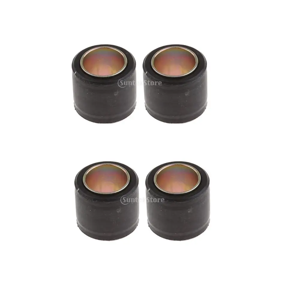 4 Pieces Motorcycle Shock Absorber Strut Mounting Bushing 14mm