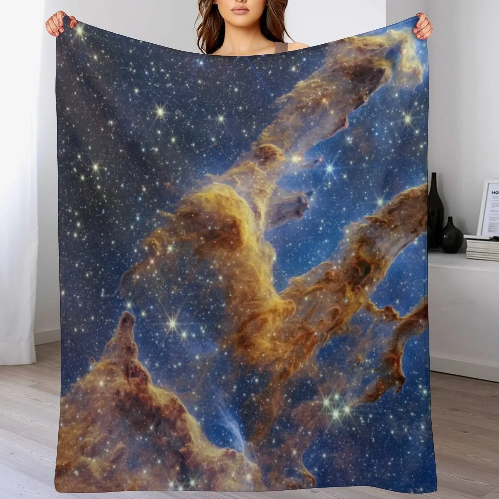 

New New james webb space telescope image Throw Blanket cosplay anime Thermal Fashion Sofas Hairys Blankets