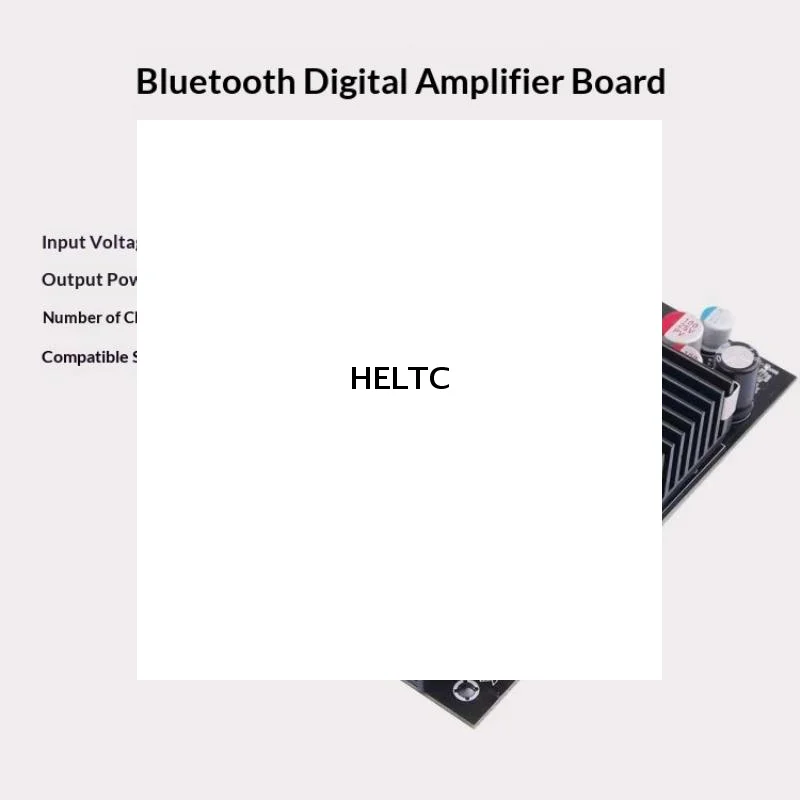 DC19-50V TPA3255 Аудиофильский цифровой усилитель Hi-Fi, 600 Вт, двухканальный стереомодуль высокой мощности 2,0