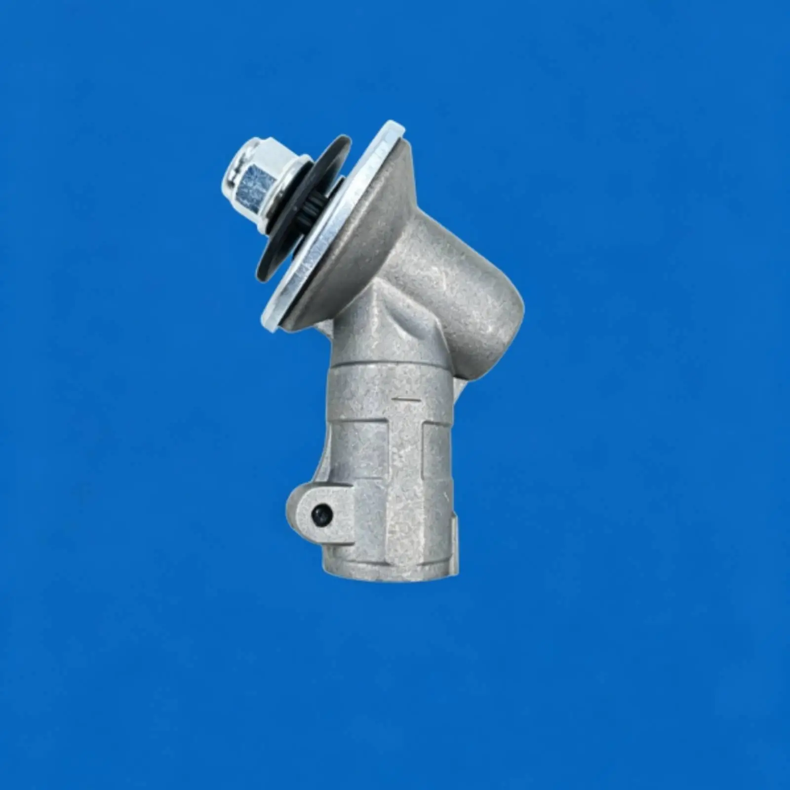 Outdoor Trimmer Gearbox Work Head Metal Angle Gear Attachment for Lawn Power Tool Replacement