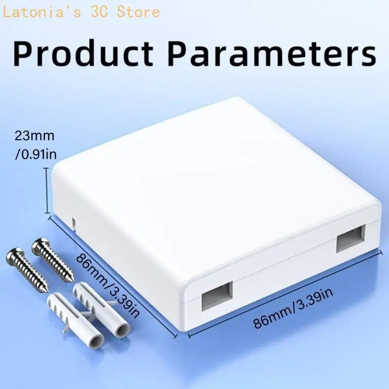 ABS Fiber Opt Panel Box mit hoher Schlag- und Korrosionsbeständigkeit 10PCS X3UB – Detail 6
