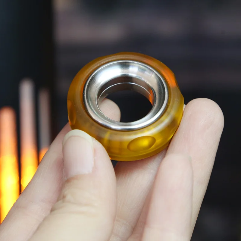 Paragraph Ring Ratchet Wheel Magnetic Push Card Stress Relief Toy Pushing Plate EDC Relieve Stress Antistresse Rotating Adults