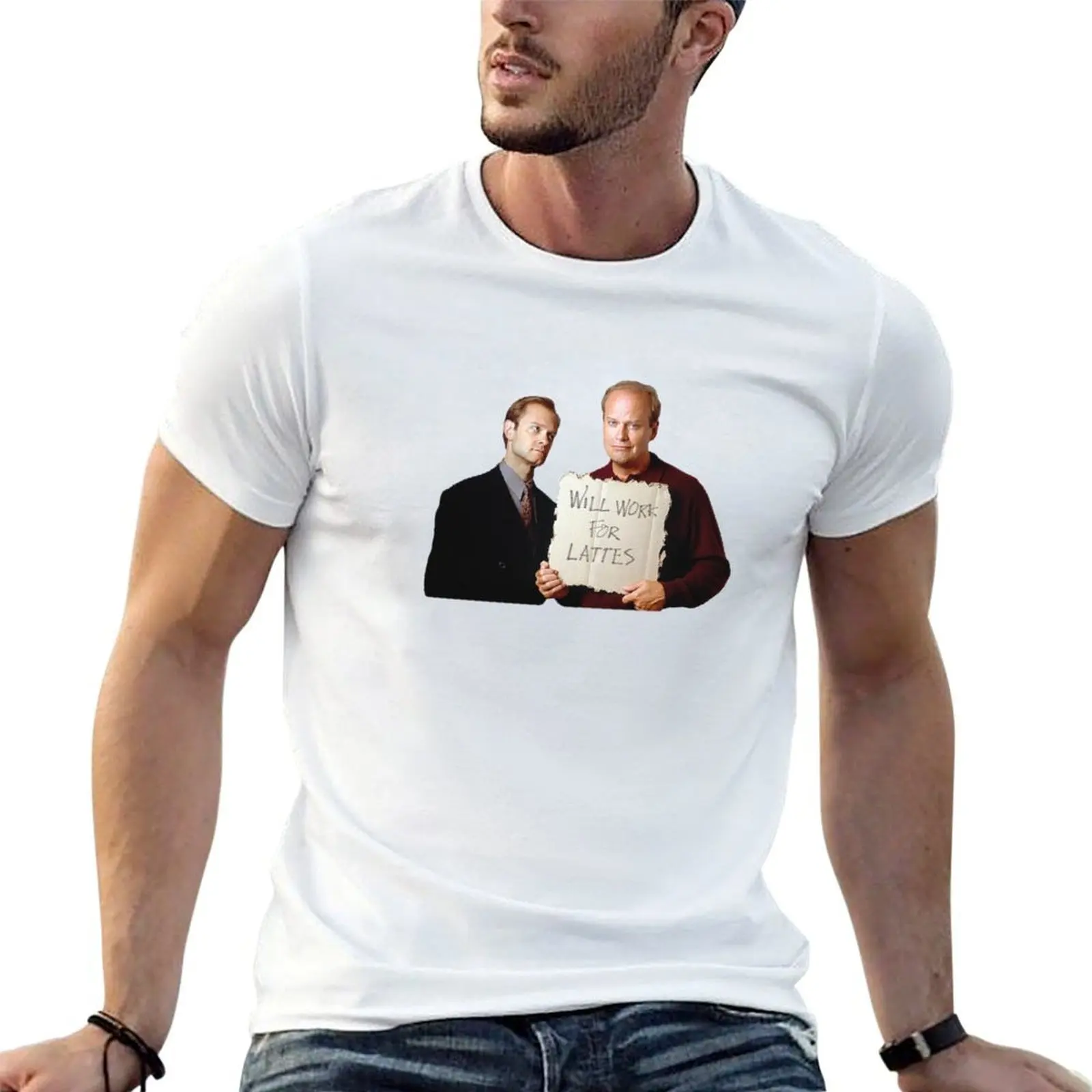 

designer & shirt essential shirt cotton Frasier t t shirts t man Niles T-Shirt