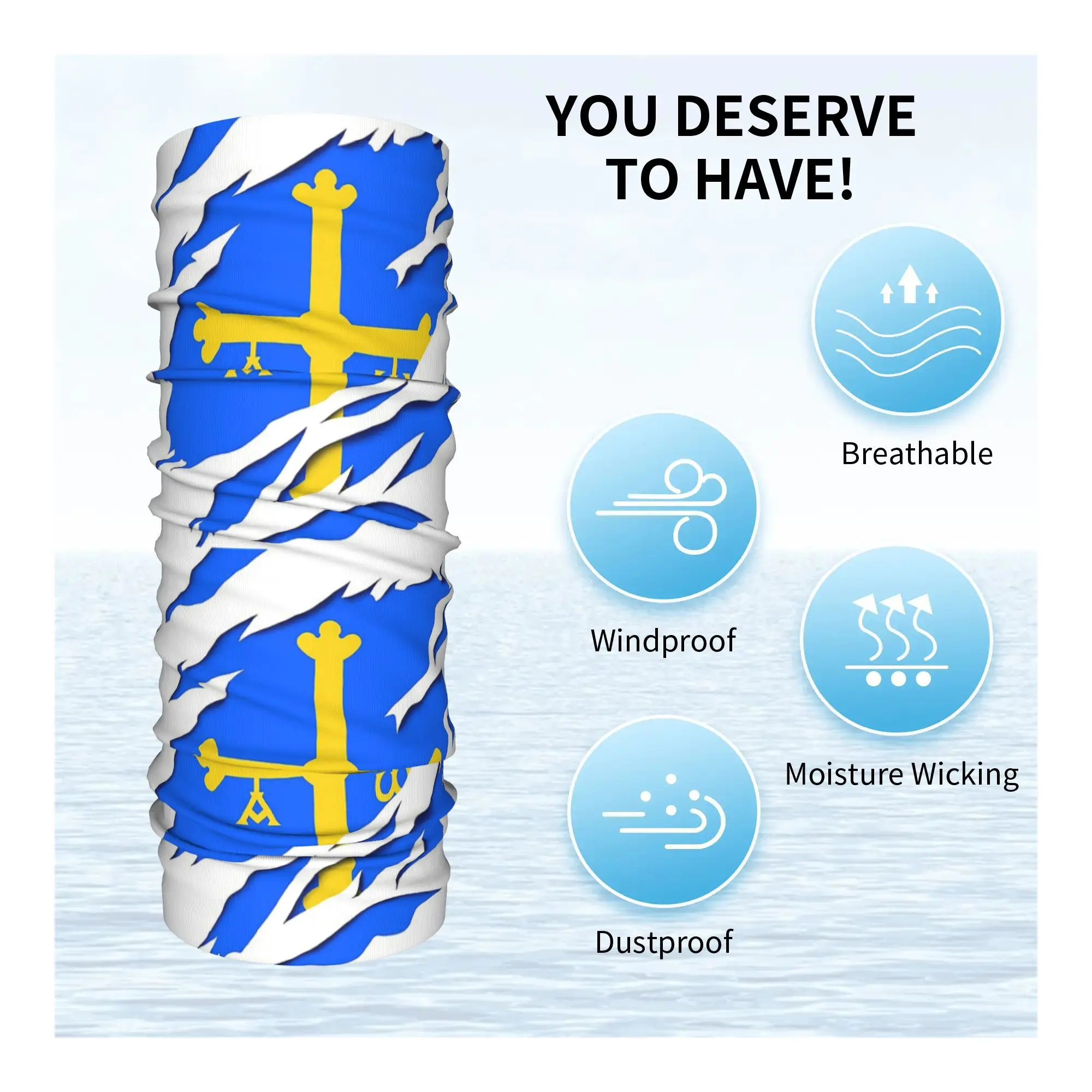 Бандана с флагом Астурия, маска с принтом, шарф, теплая маска для лица, спорт на открытом воздухе для мужчин, женщин, взрослых, зима